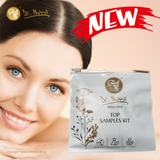 Dr. Nona TOP SAMPLES KIT – 8 Samples Set (Updated Version with 8 Products from the Dead Sea) Discover the revitalizing power of Dead Sea minerals in this convenient test and travel kit! The Dr. Nona TOP SAMPLES KIT contains 8 mini samples of our bestselling skincare and body care products, all formulated with the unique patented Halo Complex™ (Archaebacteria from the Dead Sea). Perfect for trying before buying full-size versions, great for travel.
